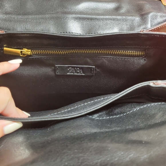 Zara LEATHER CITY BRIEFCASE LIMITED EDITION - Picture 9 of 12